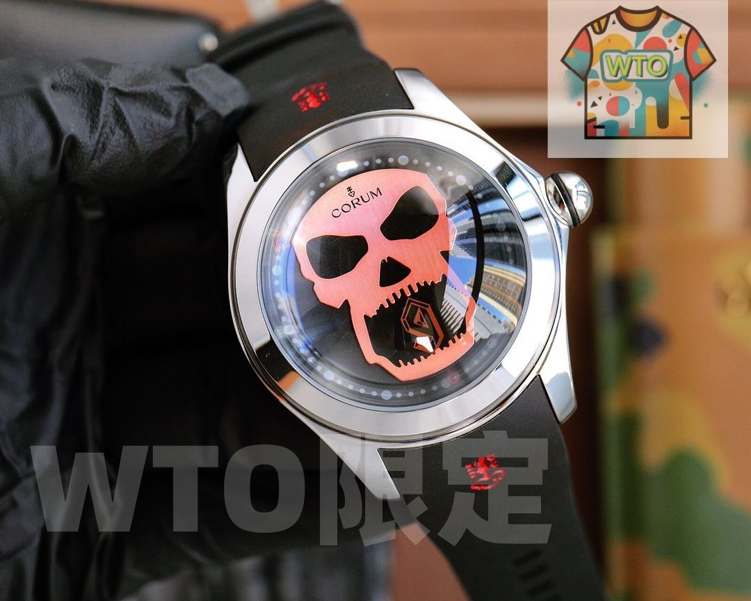 CORUM コルム バブル ビッグバブル メンズ腕時計 47 mm 自動巻き機械式 スフィアガラス WTO通販 WTO店名をご ください WTO輸入 FWR 17