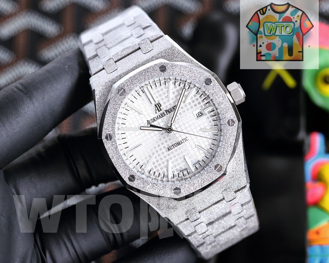  PIGUET オーデマピゲ ロイヤルオーク メンズ腕時計 45 mm 自動巻き機械式 316 L鋼 WTO通販 WTO店名をご ください WTO輸入 JAD 57 自動巻き時計 腕時計(アナログ)