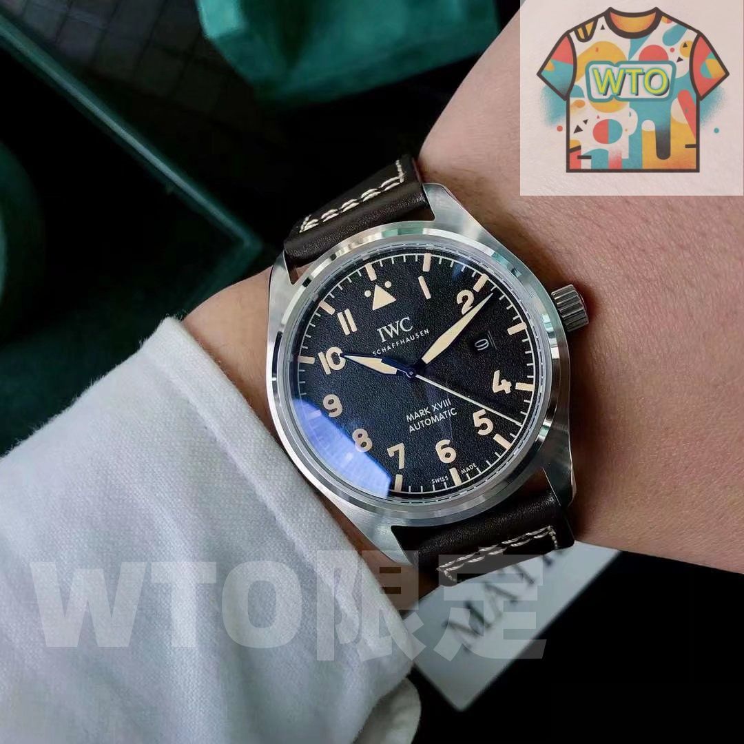 IWC アイダブリューシー パイロット マーク XVIII 40 mm チタンケース 機械式 WTO店名をご ください WTO輸入 QTI 98