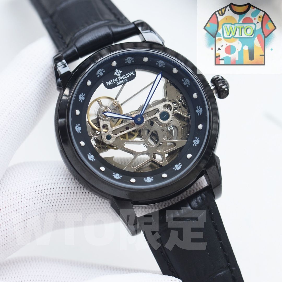 PATEK PHILIPPE パテック フィリップ メンズウォッチ - 42mm 自動巻き機械式 本革ベルト -WTO店名をご ください-WTO輸入-SVJ72