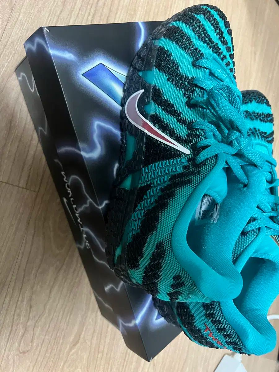 ナイキ Ja 3 EP ターボ グリーン ブラック スクラッチ