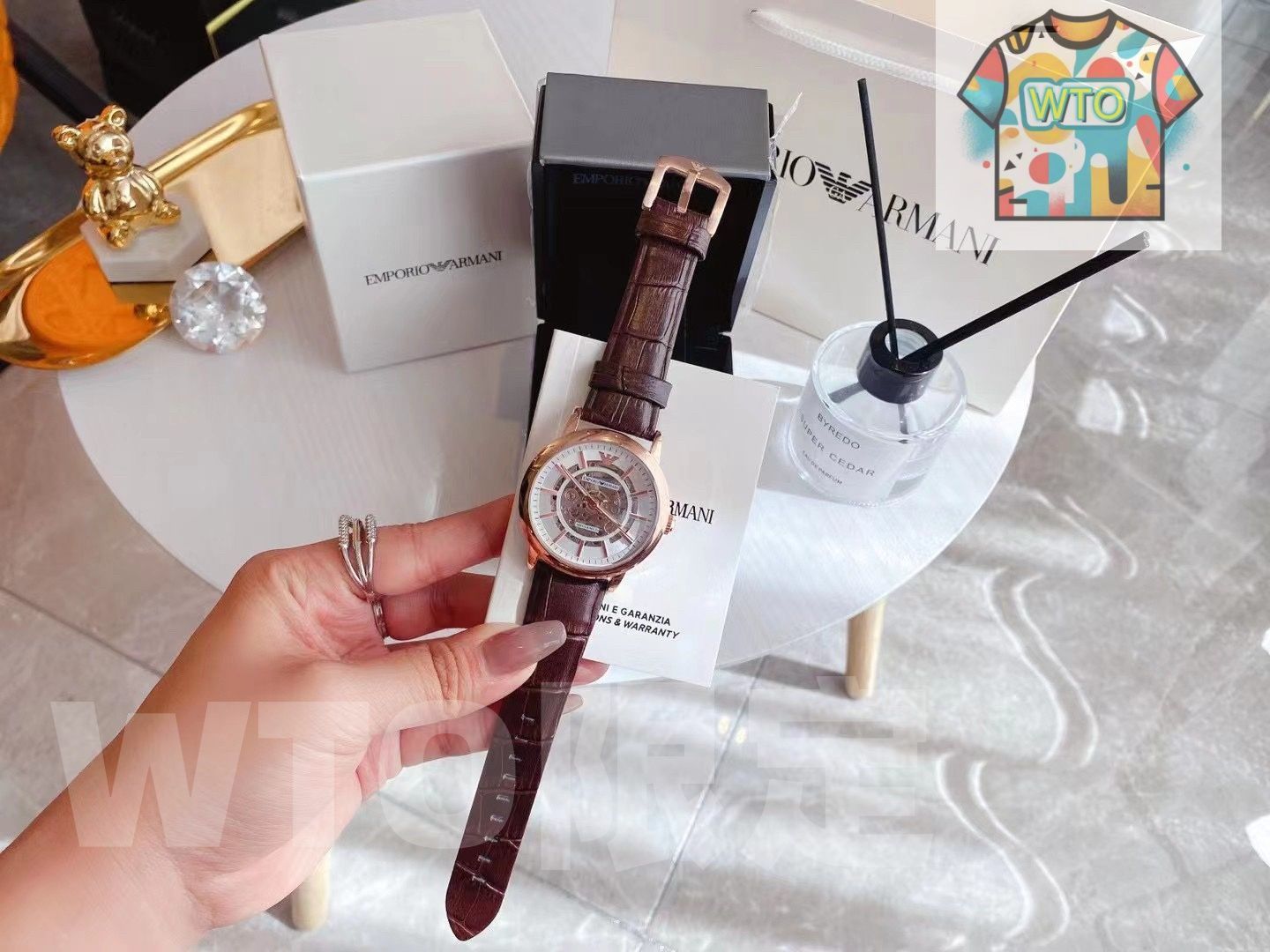 ARMANI アルマーニ メンズ腕時計 42 mm｜自動巻き機械式×316 L鋼｜WTO通販 -WTO店名をご ください-WTO輸入-NXZ 96