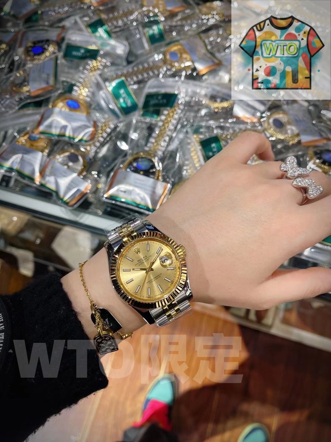 ROLEX ロレックス デイトジャスト メンズ腕時計 41 mm ゴールド 自動巻き機械式 WTO通販 WTO店名をご ください WTO輸入 XLB 60