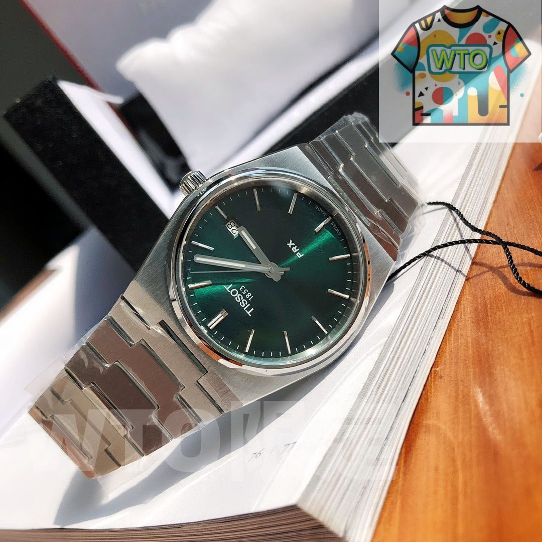  TISSOT ティソ メンズ腕時計 40mm スイス製クオーツ サファイアクリスタル WTO通販 WTO店名をご ください WTO輸入 KMU50 長袖シャツ 自動巻き時計 腕時計(アナログ)