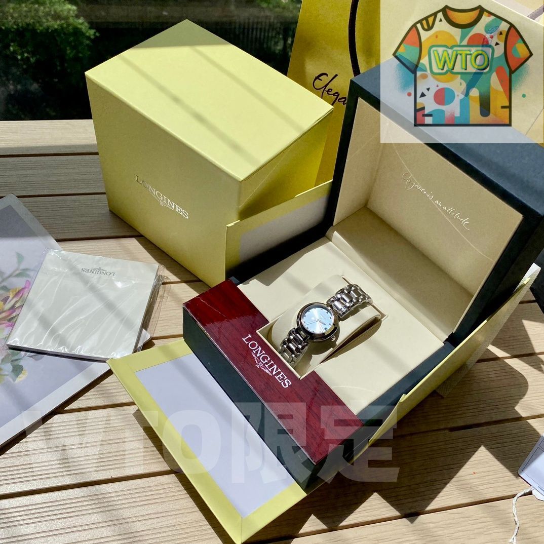 Longines スタームーン レディースウォッチ - ケース カード 袋付き -WTO店名をご ください-WTO輸入-NNB38