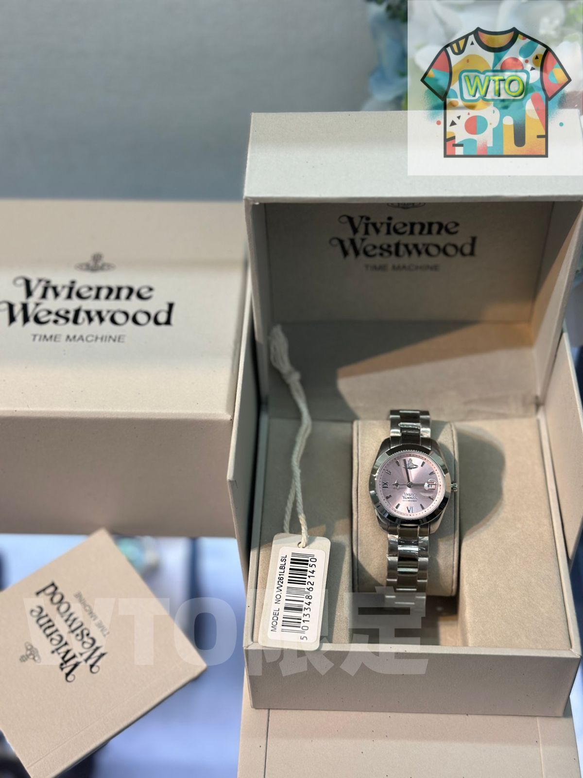  ヴィヴィアン ウエストウッド レディース腕時計 ピンクダイアル クオーツ WTO通販 WTO店名をご ください WTO輸入 XLK 53 自動巻き時計 腕時計(アナログ)