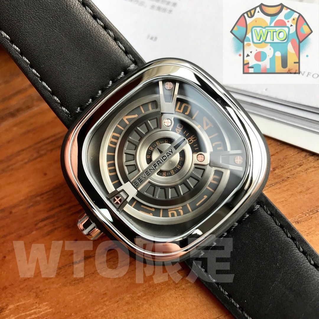 8215機械式 ハイスペックモデル SEIKO Style 8215 Mechanical - 47mm NFC対応 強化ガラス -WTO店名をご ください-WTO輸入-AAH45
