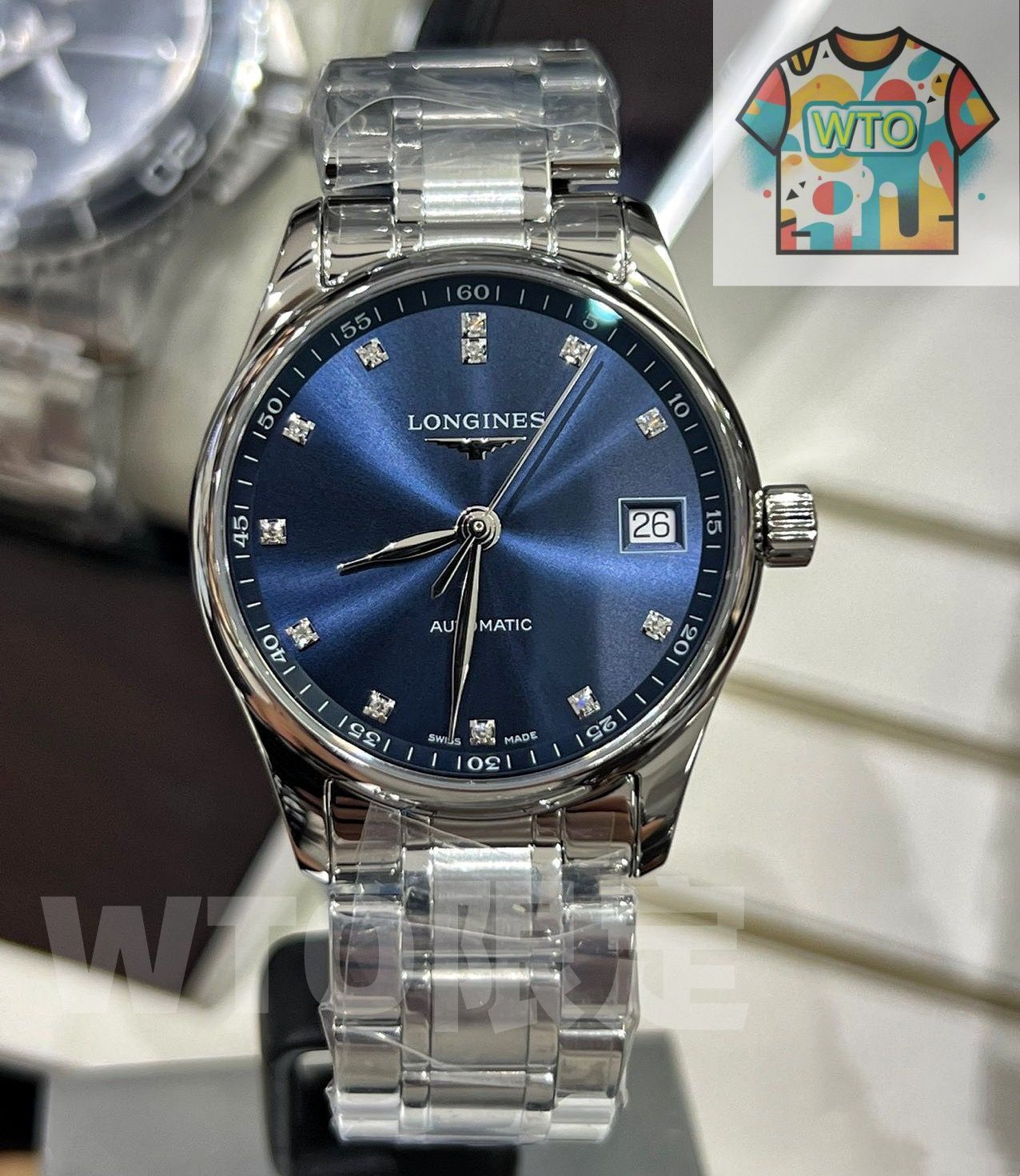 ロンジン マスター メンズウォッチ 40 mm カレンダー表示 WTO店名をご ください WTO輸入 JKW 53