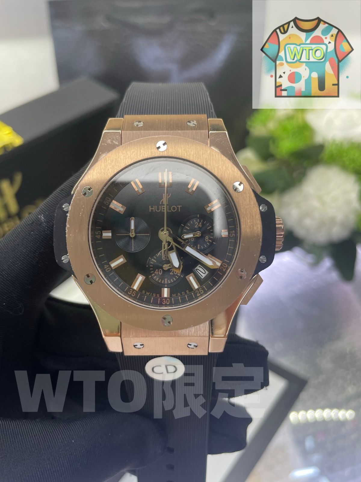 HUBLOT ユーボ メンズ腕時計|クオーツ×クロノグラフ|WTO通販 -WTO店名をご ください-WTO輸入-FUD47