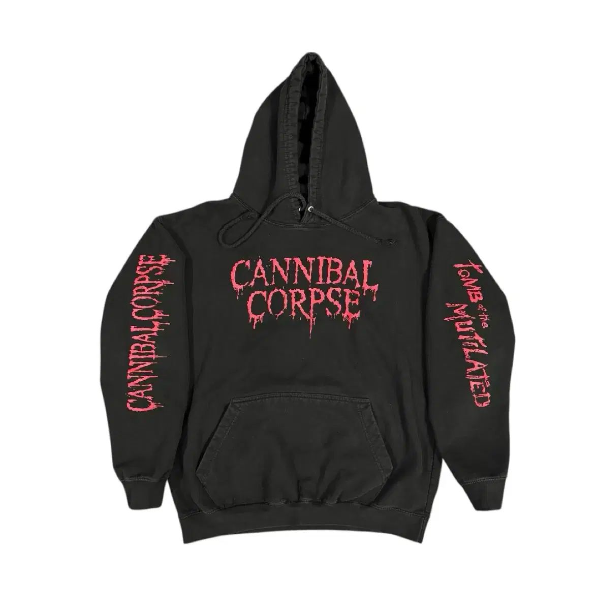 ヴィンテージ 90s Cannibal Corpse カーニバル コープス フードTシャツ
