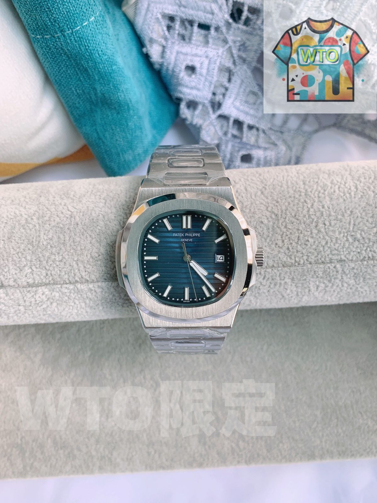 PATEK パテックフィリップ オーダーネイビー メンズ腕時計 40 mm 自動巻き機械式 316 L鋼 WTO通販 WTO店名をご ください WTO輸入 GKA 94