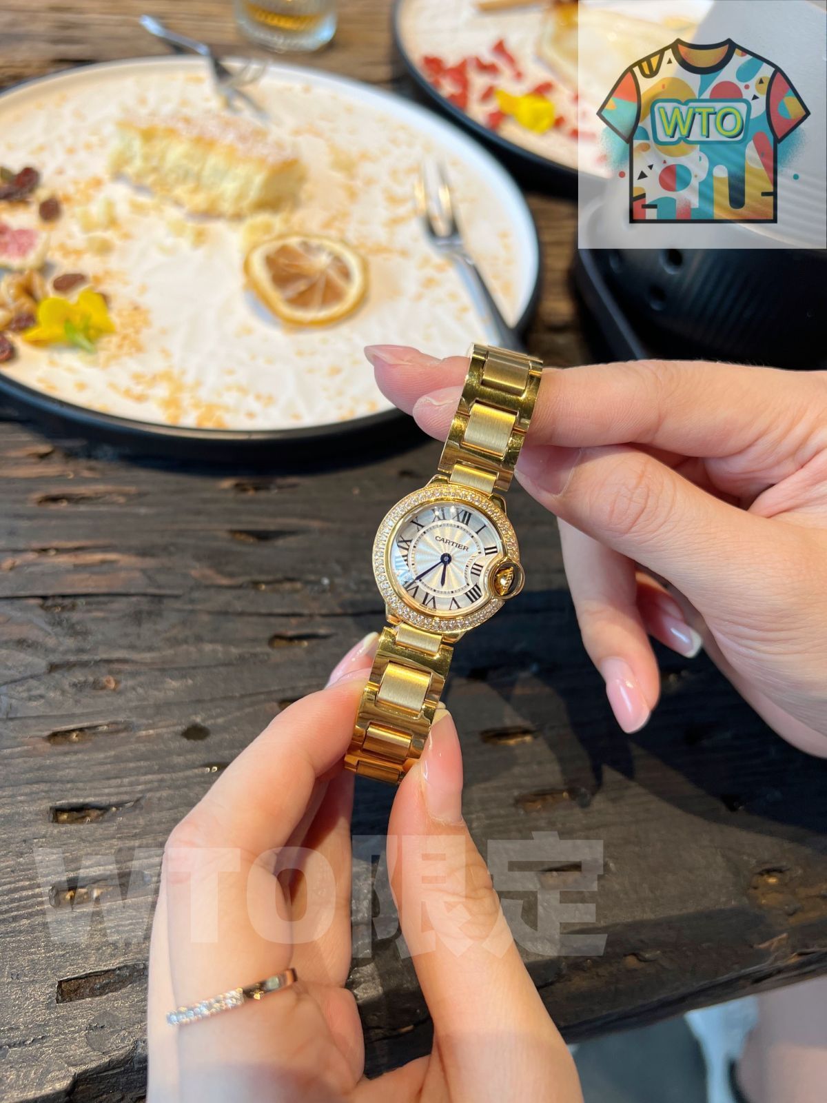  CARTIER カルティエ バロンブルー レディース腕時計 28mm ダイヤモンド スイス製クオーツ WTO通販 WTO店名をご ください WTO輸入 LJX48 デート服 自動巻き時計 腕時計(アナログ)