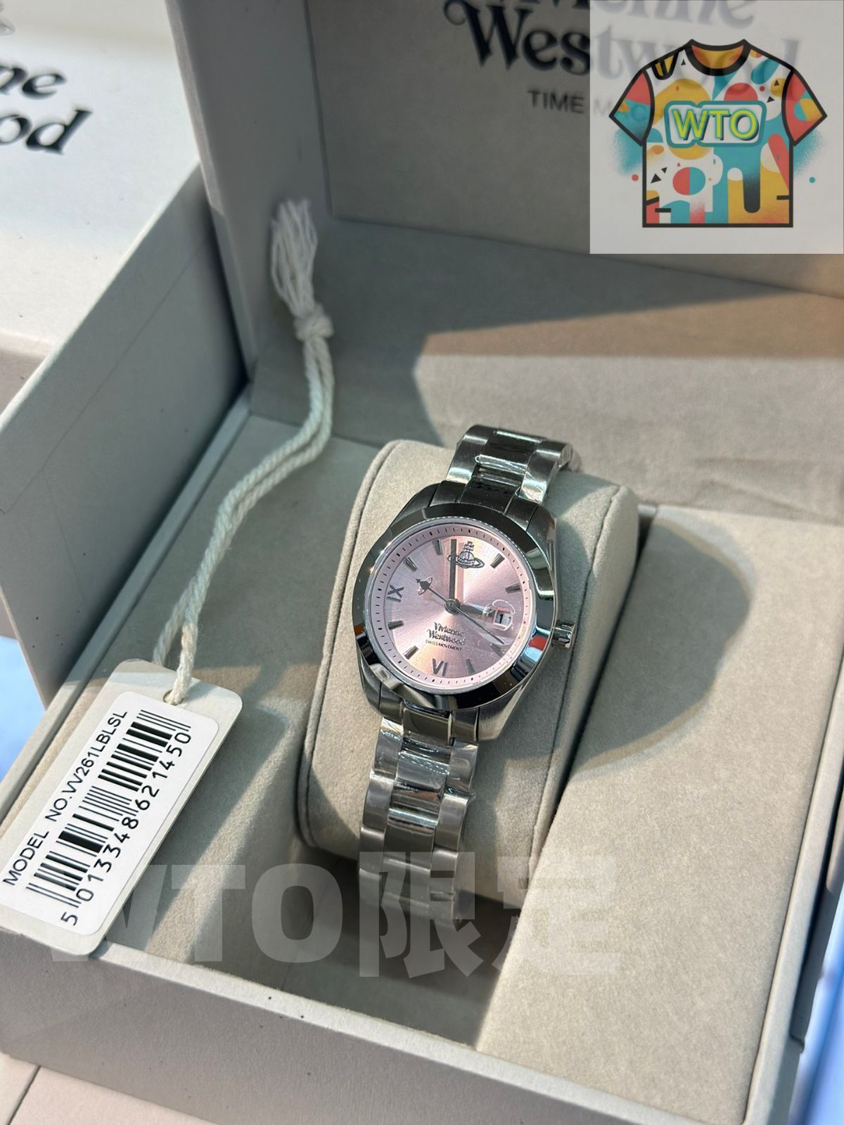 ヴィヴィアン ウエストウッド レディース腕時計 ピンクダイアル クオーツ WTO通販 WTO店名をご ください WTO輸入 XLK 53