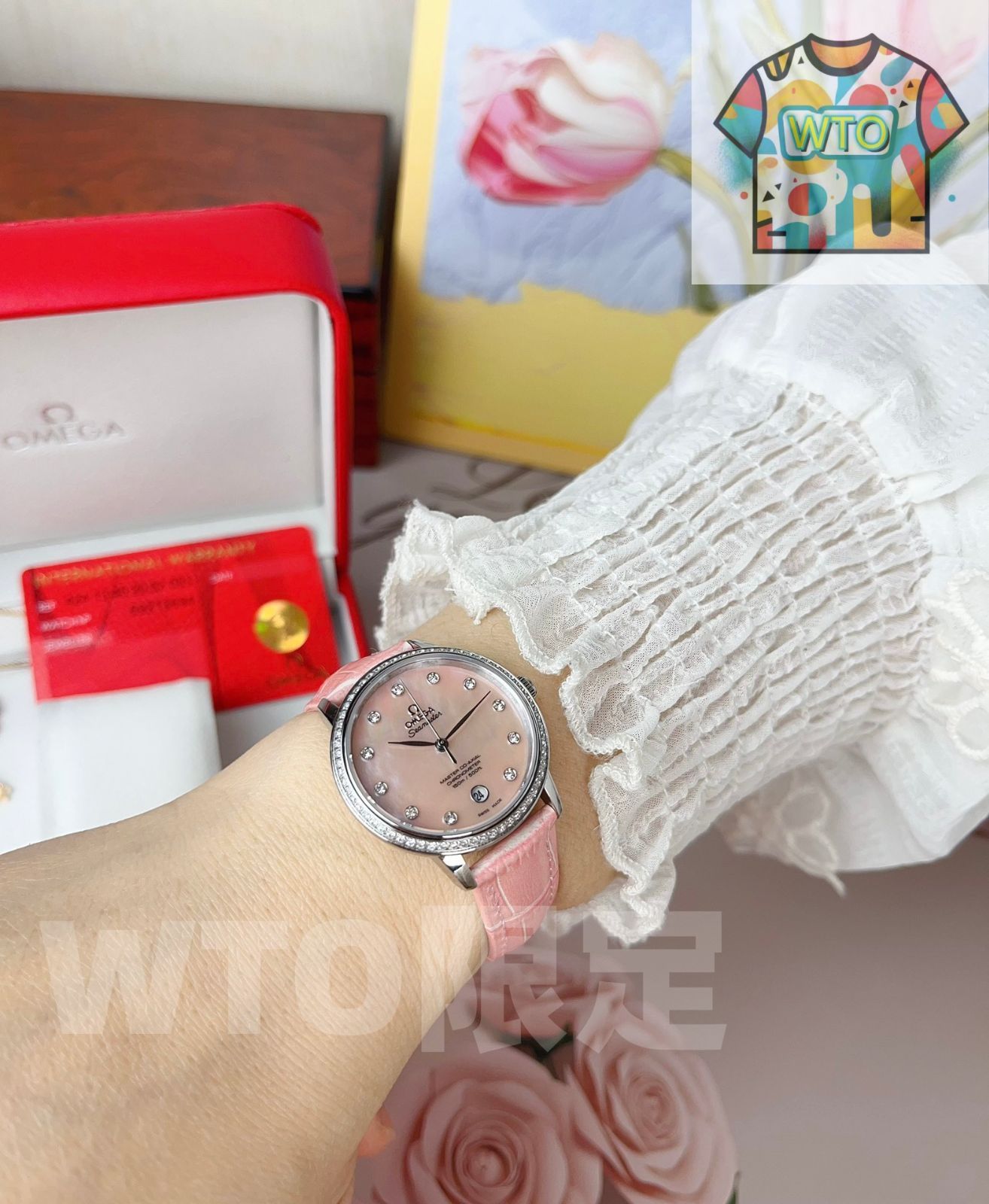 OMEGA 蝶飛典雅レディース