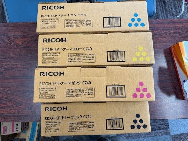 リコートナー26本セット SP M PaC C 750 ブラック シアン マゼンタ イエロー