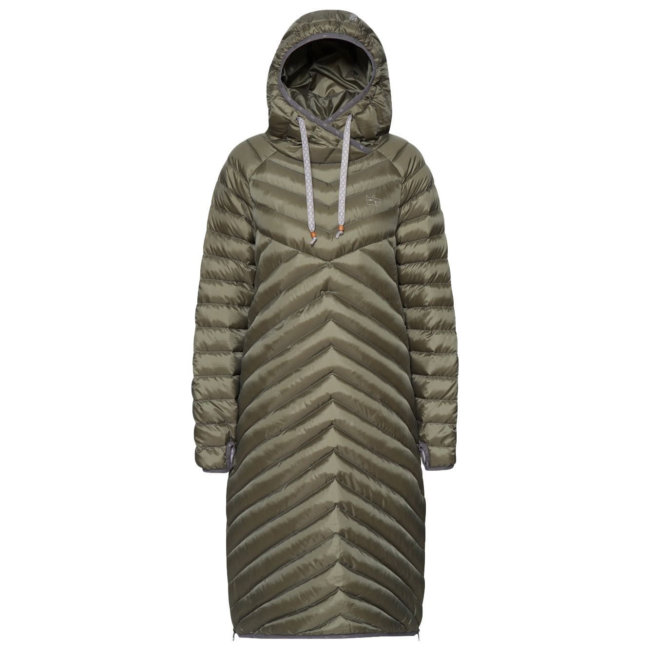 VARGKLADER ヴァーグクレイダー SAREK LONG DOWN HOOD ANORAK サレク ロング ダウン フード アノラック moss green モスグリーン アウトドア スウェーデン トレッキング ハイキング UL