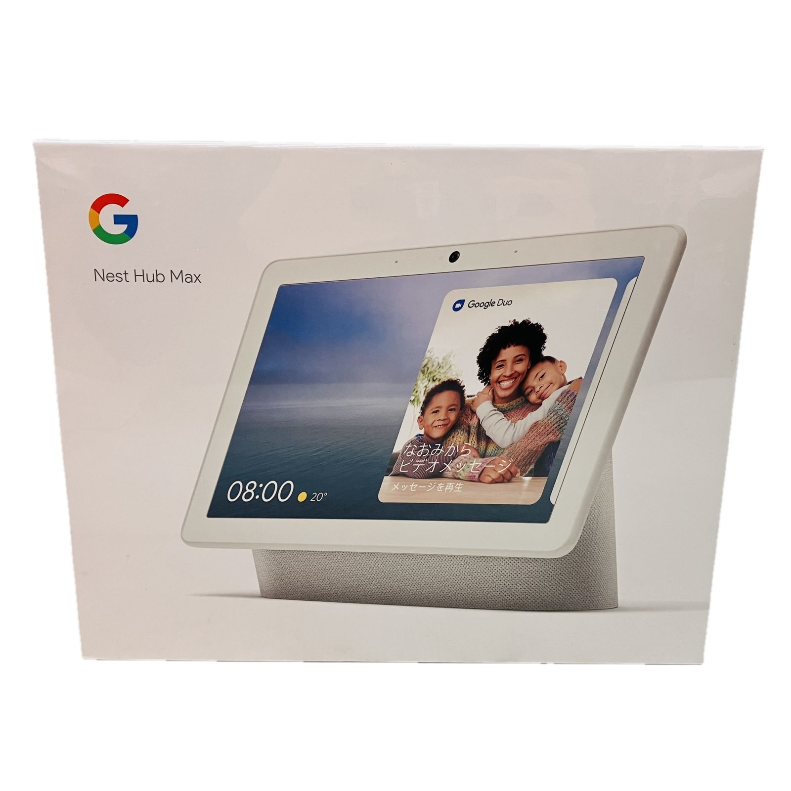 Google Nest Hub MAX カメラ搭載スマートディスプレイ チョーク GA 00426-JP