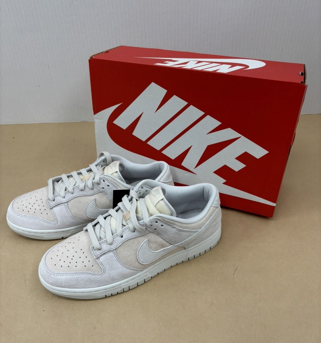 NIKE DUNK LOW RETRO PRM Vast Grey Summit White DD8338-001 サイズ27.5cm WS1081-003