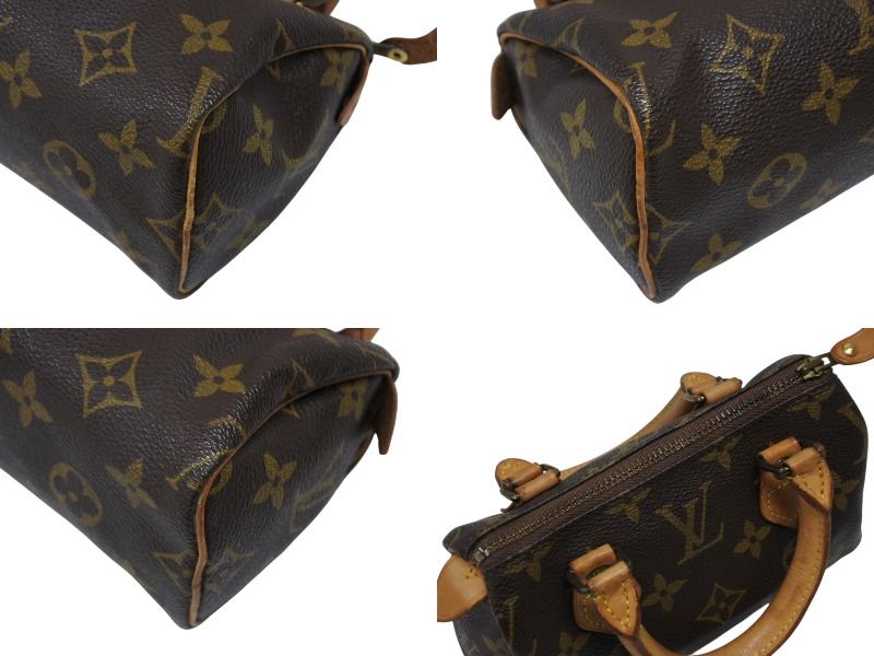 LOUIS VUITTON ルイヴィトン ミニスピーディ ハンドバッグ モノグラム