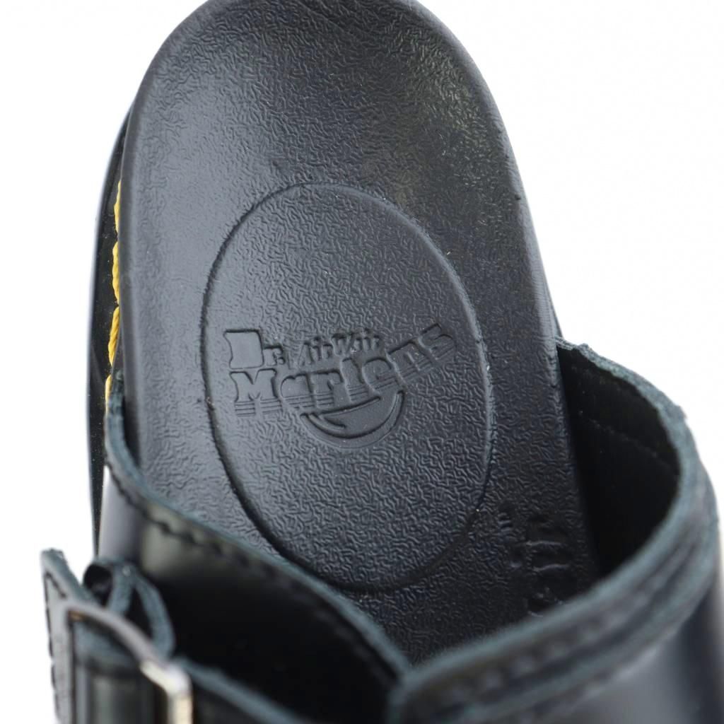  ドクターマーチン DR.MARTENS VOSS ヴォス サンダル レザー ロゴ UK 4 23 cm 黒 ブラック GY 18 MQ サンダル サンダル ミュール