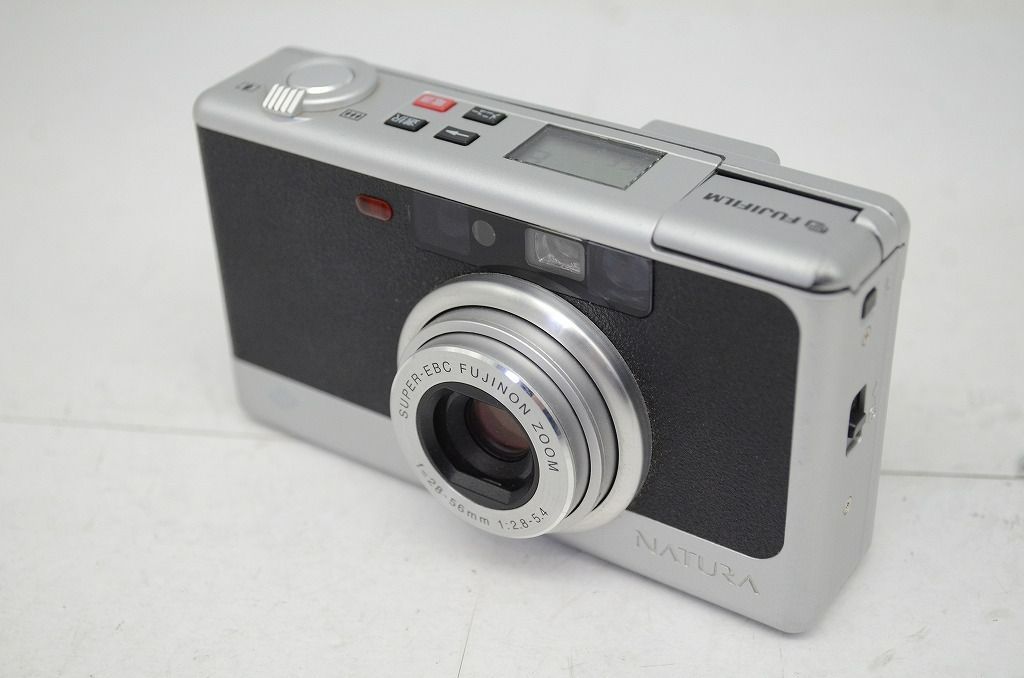 FUJIFILM フジフイルム NATURA NS シルバー 35mmコンパクトフィルムカメラ 251020o