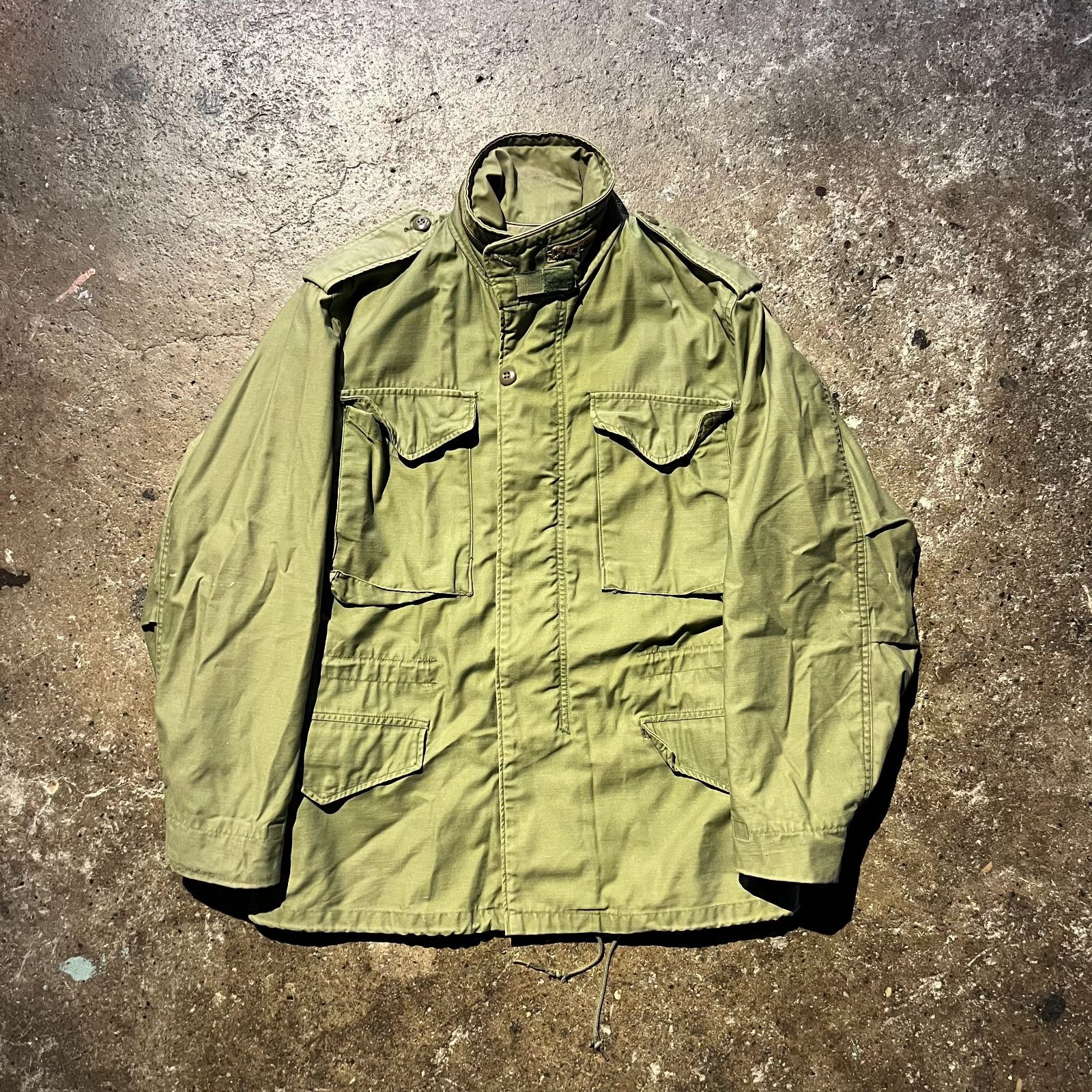US ARMY 70 s M 65 フィールドジャケット ALPHA社製 アメリカ軍 アルファ 1970 SMALL REGULAR