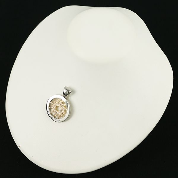 優越感のある ブルガリ ペンダントトップ ダイヤ ダイヤモンド トンドサン K18YG SS 179636 激安大特集！