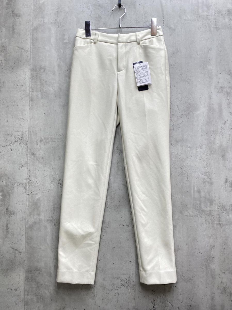 la.f ラエフ 3610-27021 ダウンファブリックソフト パンツ 手洗い可 size 1 S アイボリー レディース