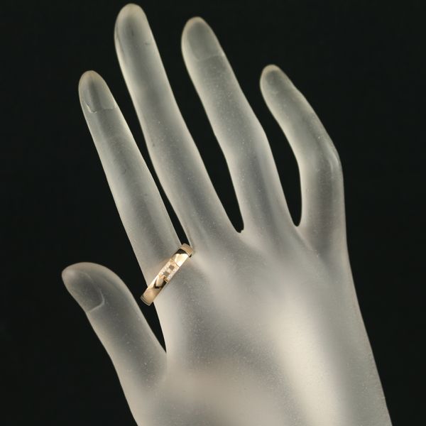 エルメス リング ダイヤ ダイヤモンド エヴァーヘラクレス 57号 K18PG