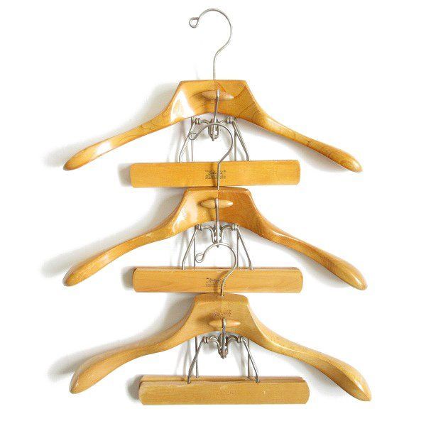スペシャル アンティーク ビンテージ ハンガー セット 木製 アメリカ　古着屋 スペシャル アンティーク ビンテージ ハンガー セット 木製 アメリカ