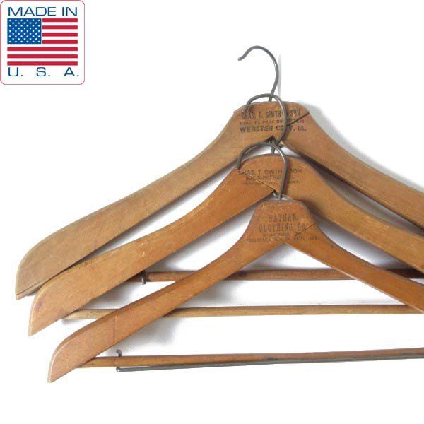 アンティーク ビンテージ ハンガー 木製 アメリカ トラックファニチャー　古着屋 アンティーク ビンテージ ハンガー 木製 アメリカ トラック