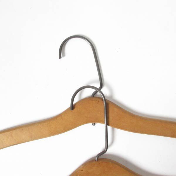 特殊形状 スペシャル アンティーク ウッド ハンガー 3本セット