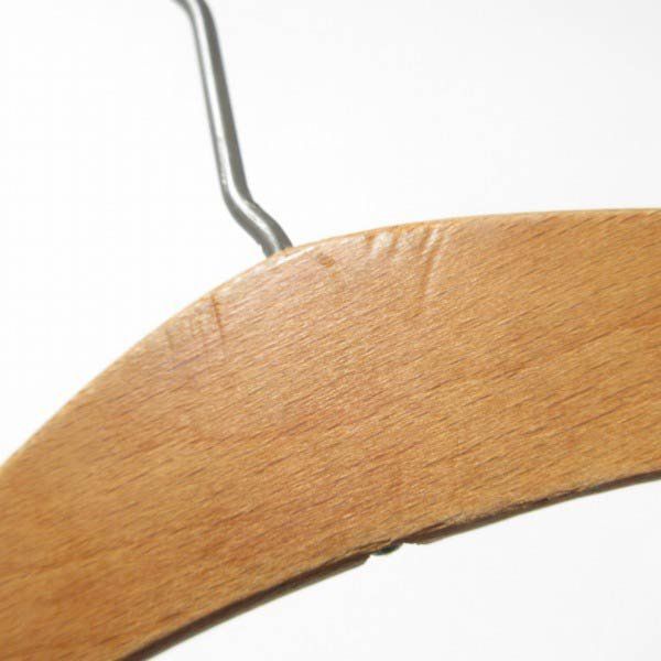 特殊形状 スペシャル アンティーク ウッド ハンガー 3本セット