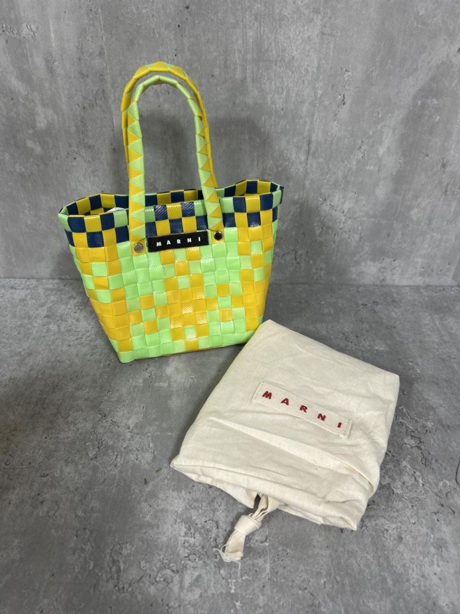MARNI マルニ mini カゴ バッグ sizeF マルチ レディース