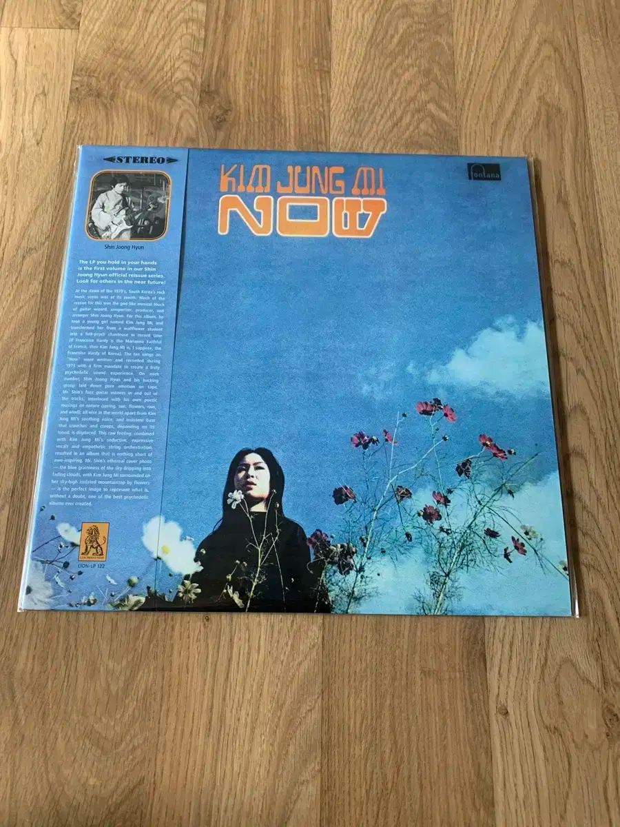 キム ジョンミ NOW アルバム Lp