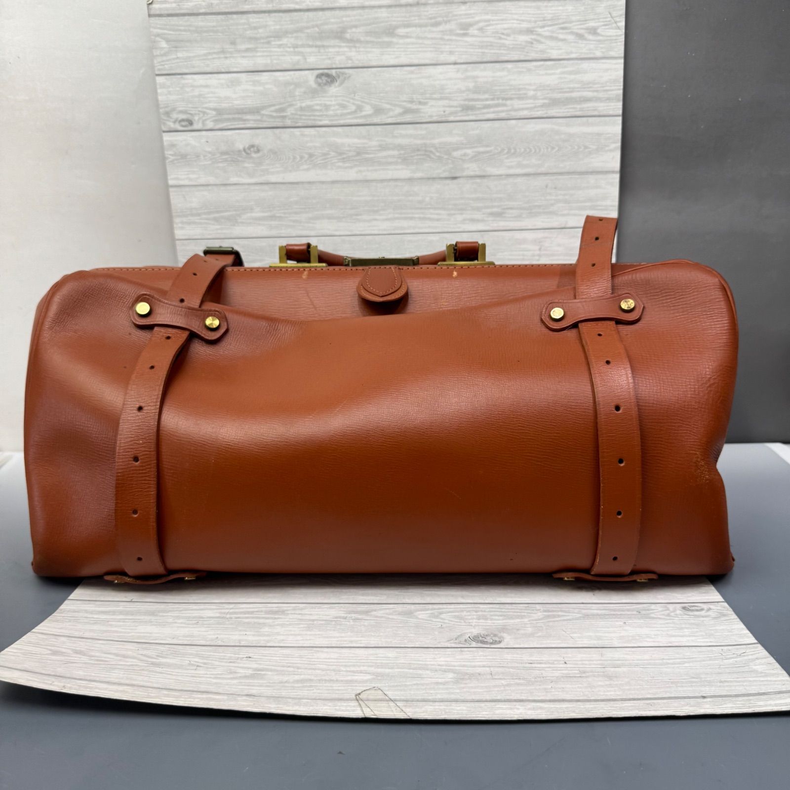 DA1694 PORTER ポーター ボストンバッグ ブラウン ハンドバッグ