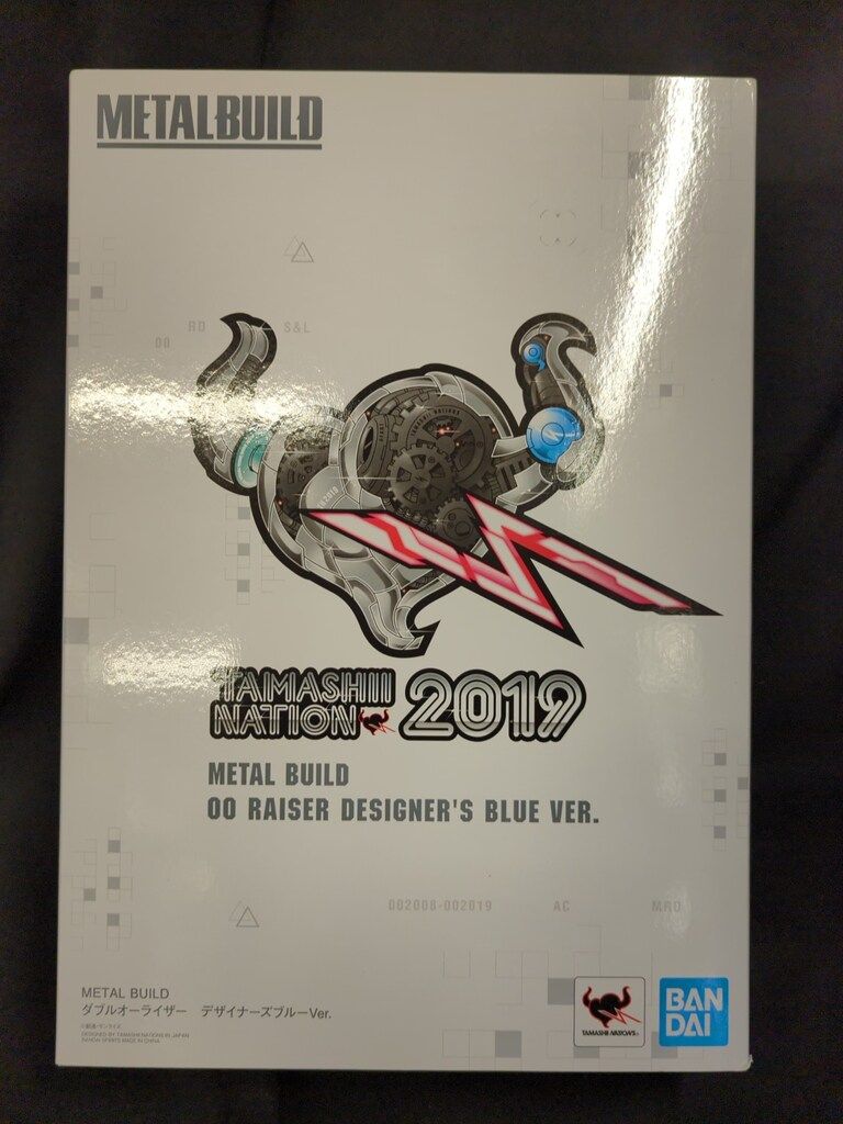BANDAI SPIRITS METAL BUILD 機動戦士ガンダムOO ダブルオーライザー デザイナーズブルーVer