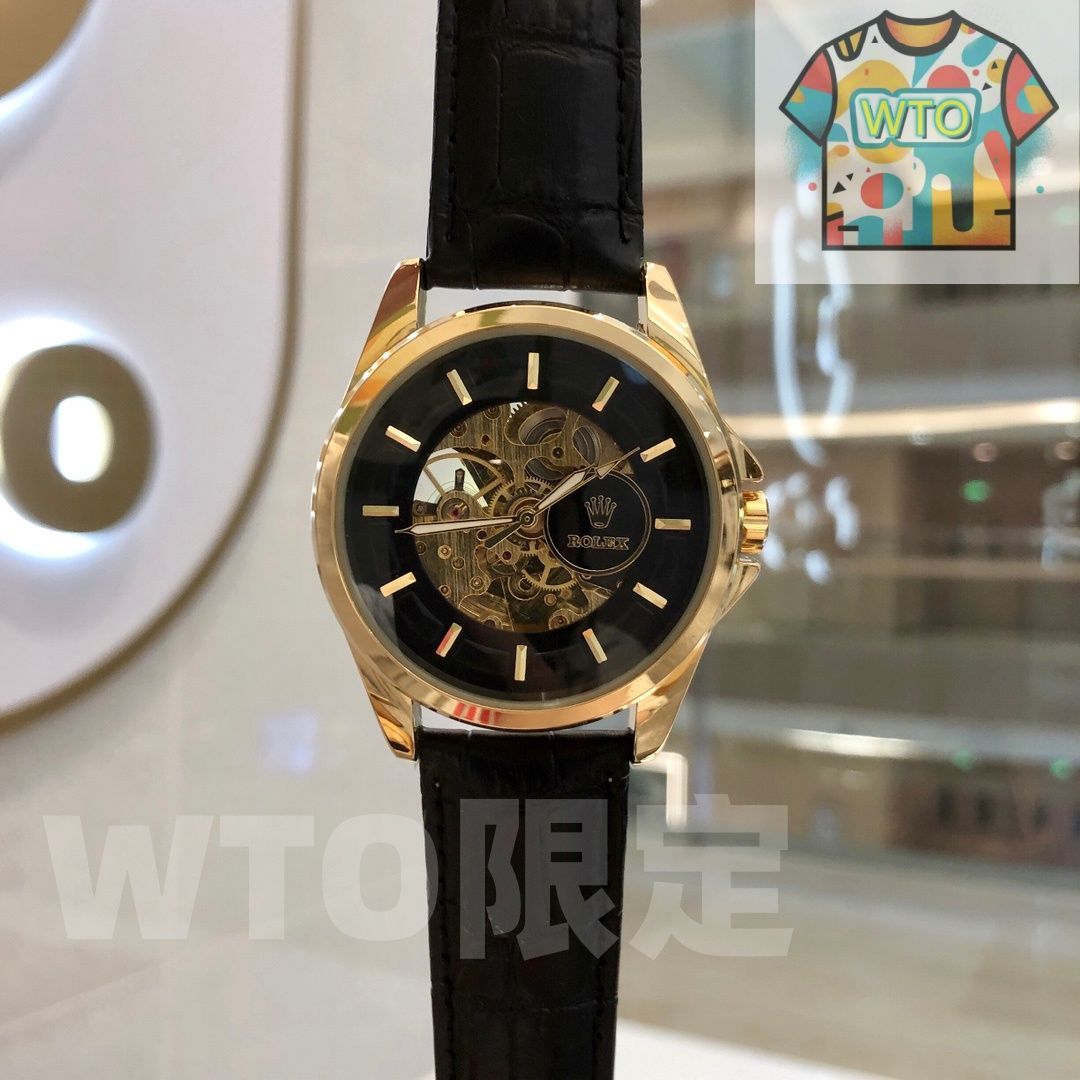 WTO通販 ROLEX ロレックス メンズ レジャー 腕時計 透かし彫りデザイン -WTO店名をご ください-WTO輸入-CCO48 MERCADOAVALIA_COM_BR