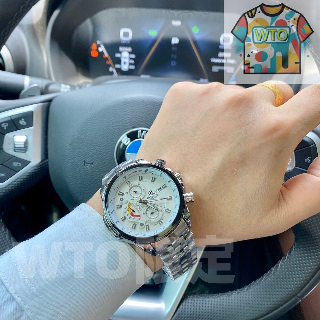 WTO通販 CASIO カシオ 新 6 針 EFR539 シリーズ メンズ マルチファンクション プライム 腕時計 -WTO店名をご ください-WTO輸入-CBD47