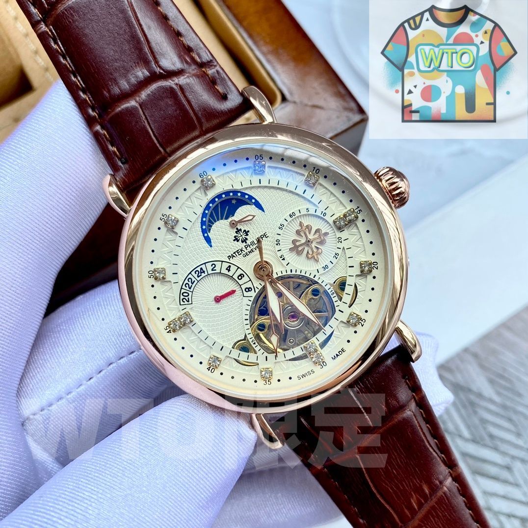 WTO通販 Patek Philippe パテック フィリップ ビジネス レジャー メンズ 大飛輪 エリート 腕時計 WTO店名をご ください WTO輸入 LNA 32