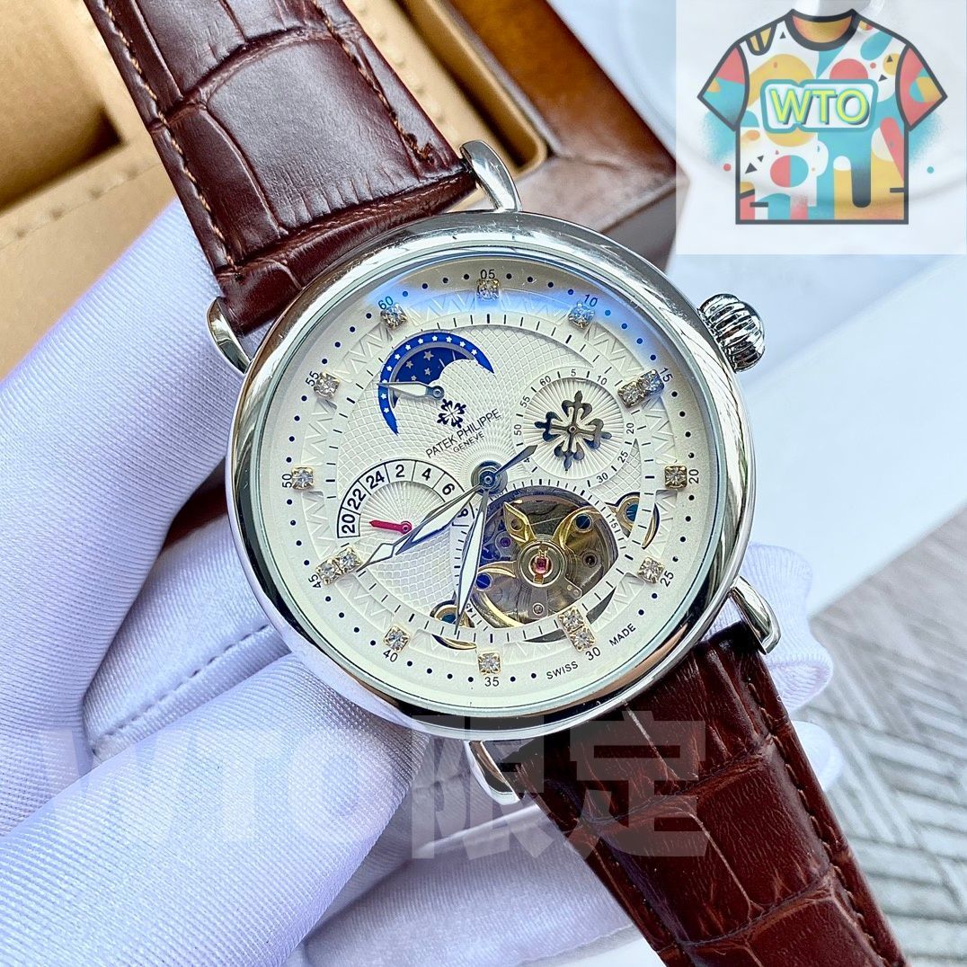WTO通販 Patek Philippe パテック フィリップ ビジネス - レジャー メンズ 大飛輪 エリート 腕時計 -WTO店名をご ください-WTO輸入-LNA32