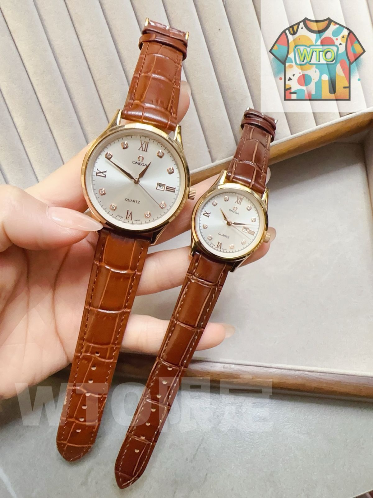 オメガ カップルウォッチ