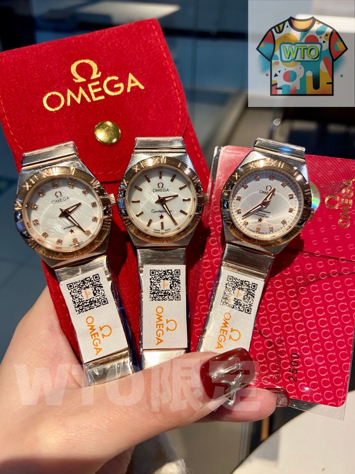  WTO通販 オメガ ツイン エーゲル シリーズ レディース 腕時計 WTO店名をご ください WTO輸入 BOB01 カットソー 自動巻き時計 腕時計(アナログ)