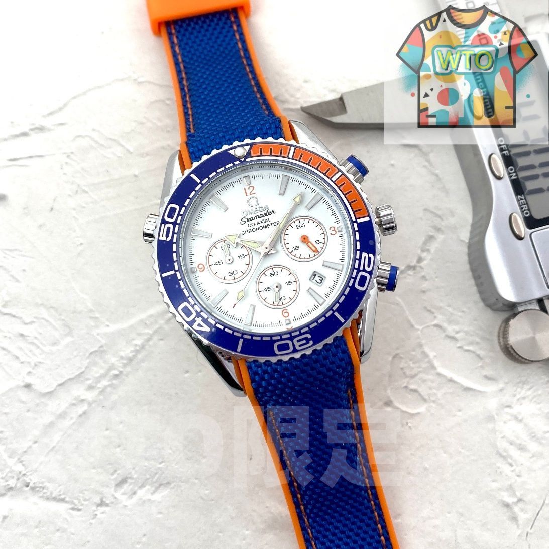 最 オメガ シーマスター メンズ腕時計 40mm｜六針クオーツ×316L鋼｜強化ミネラルガラス 2WAYベルト｜ ｜ ｜ -WTO店名をご ください