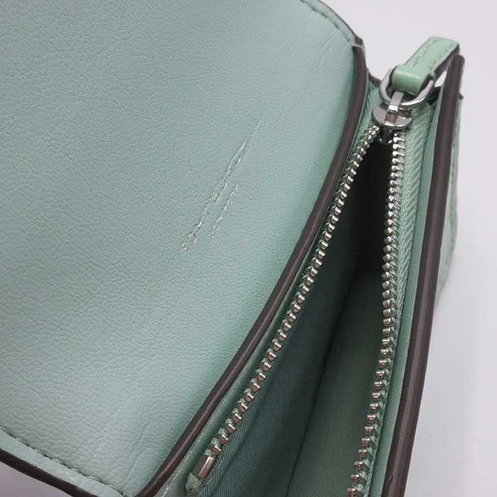 レザー ダブルTロゴ