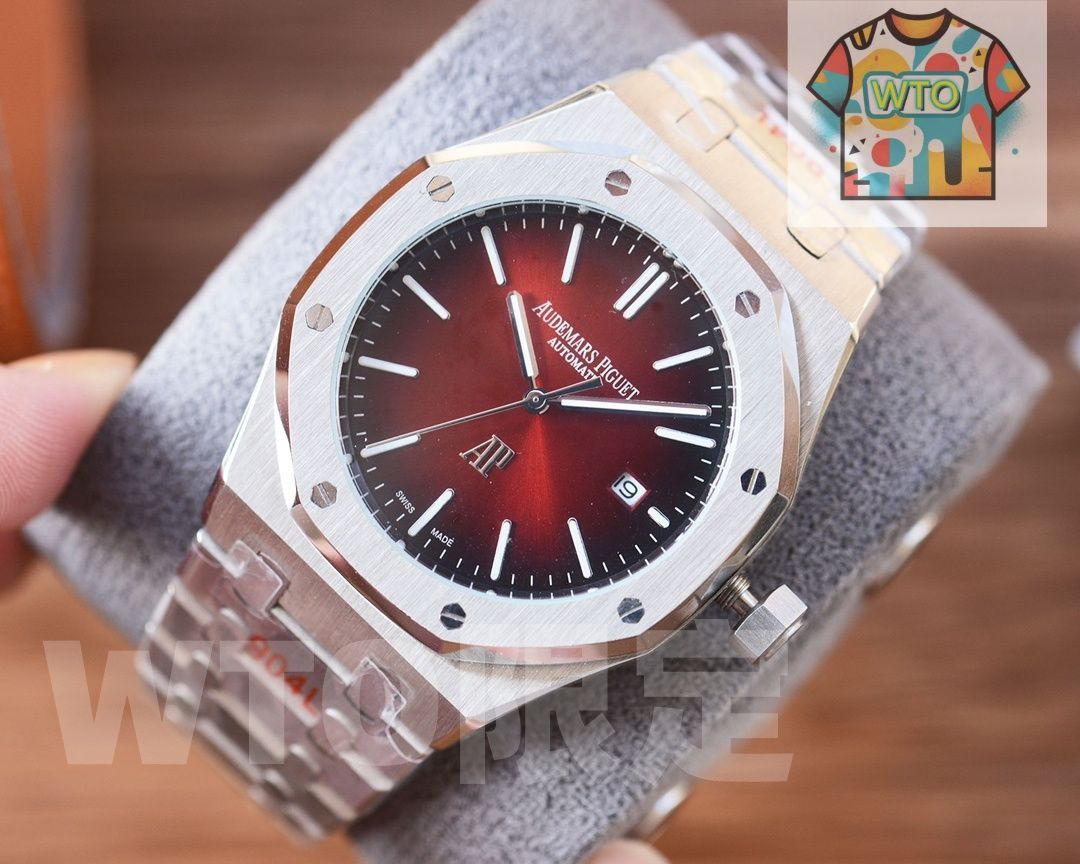  AP オーデマ ピゲ Audemars Piguet ロイヤルオーク メンズモデル 45 mm 3針デザイン シチズン8215機芯搭載＆ミネラルガラス WTO店名をご ください 自動巻き時計 腕時計(アナログ)