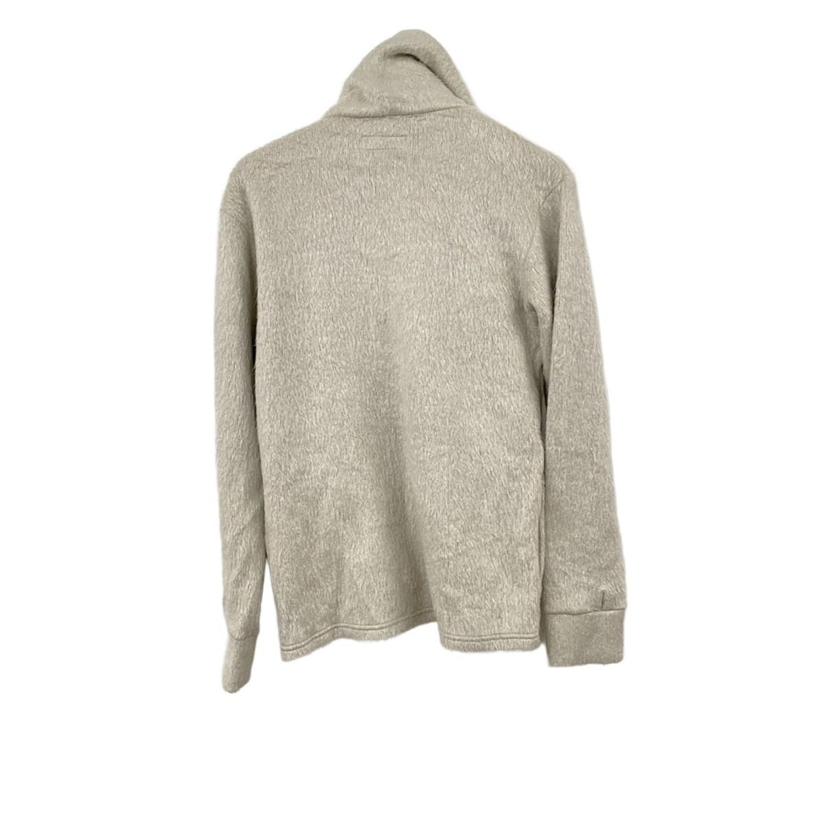 SOU SOU ソウソウ ブルゾン サイズS レディース - グレーベージュ 長袖 ニット 春 秋 Le coq sportifコラボ