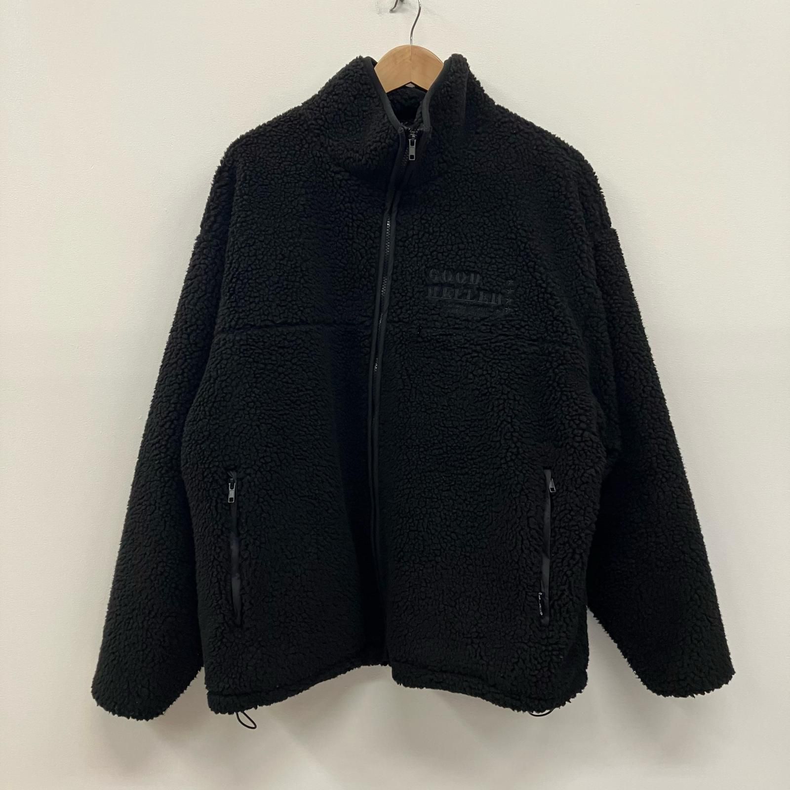 イオン広店 その他トップス BOA FLEECE JACKET GOOD HELLER ブラック サイズ L 96