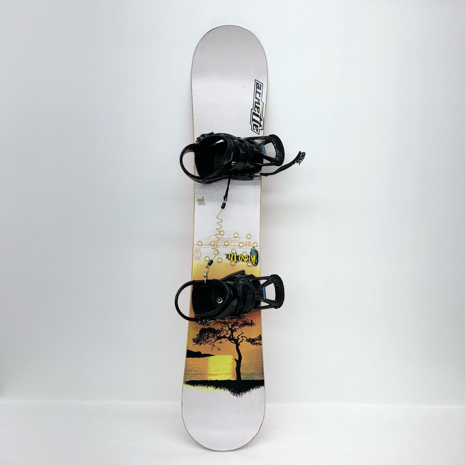 スノーボード ビンディング バートン 新品未使用 古い ☆加古川物流】中古 未メンテ BURTON CUSTOM SuperflyⅡ 148 バートン