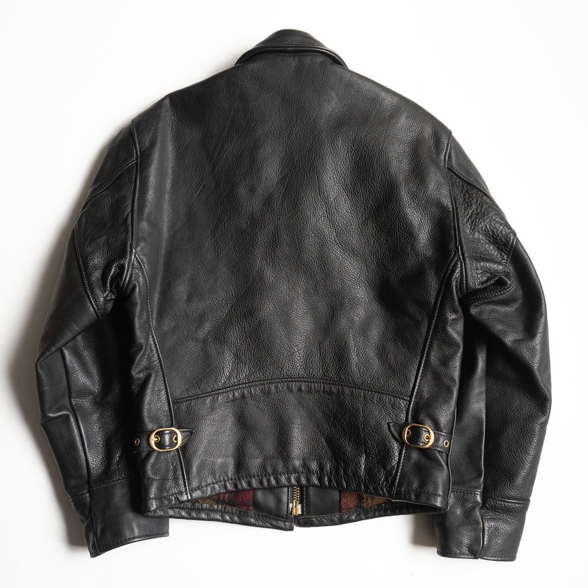 SCHOTT 681 シングルライダースジャケット 38 襟 レザー アメリカ製 ショット 25110400